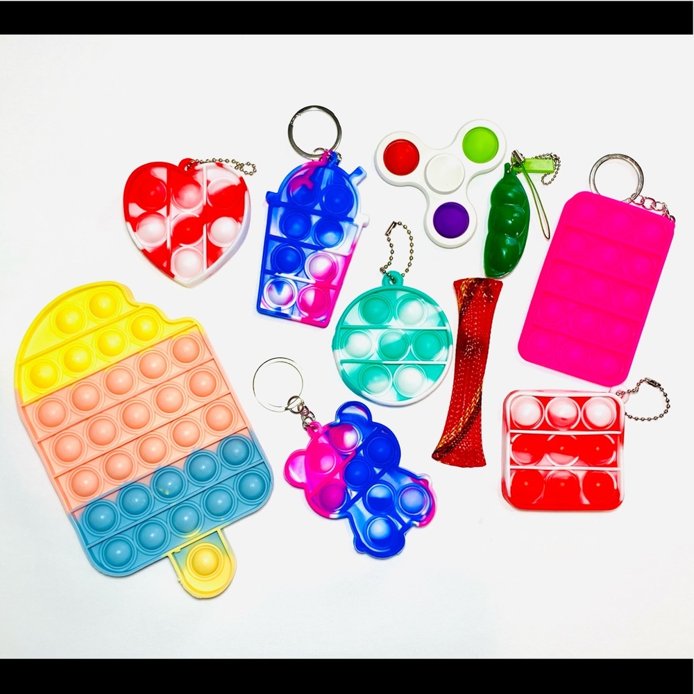 Bundle of popit Fidget toys